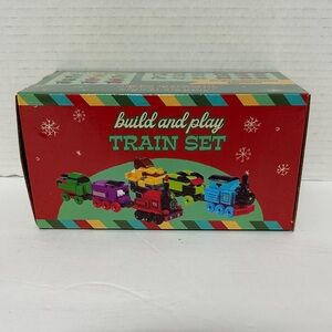 Vibrant Train Building Set for Kids 5+